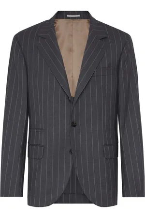 Brunello Cucinelli Blazer Chalk-Stripe
