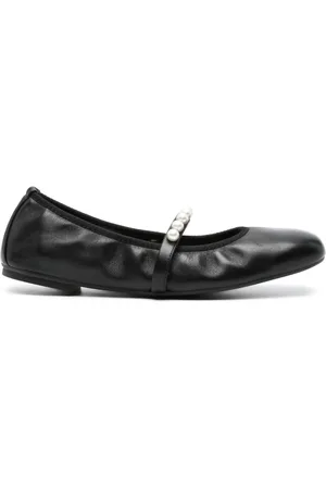 Stuart Weitzman Ballerine Goldie con perle