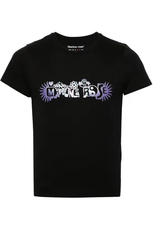 MARTINE ROSE T-shirt con stampa