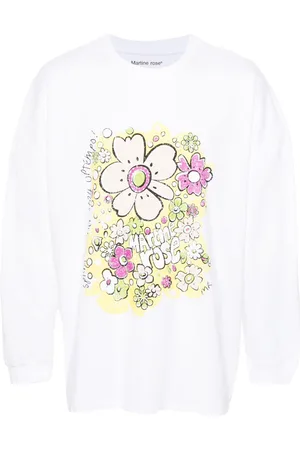 MARTINE ROSE T-shirt Festival Flower