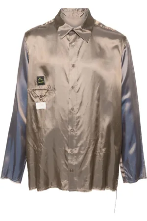 MARTINE ROSE Camicia con applicazione logo
