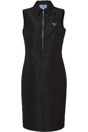 Prada Abito midi con mezza zip