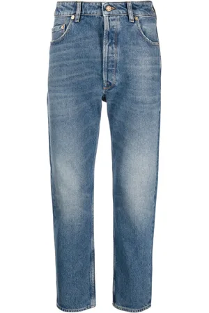 Golden Goose Jeans affusolati con applicazione