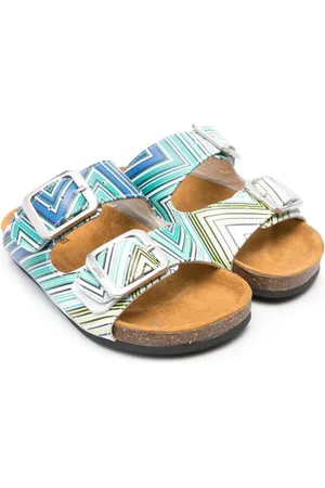 Missoni Sandali con stampa a zigzag