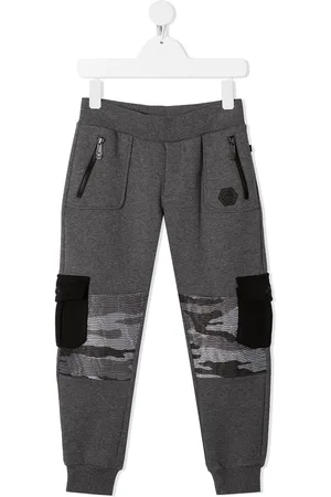 Philipp Plein Pantaloni sportivi patchwork