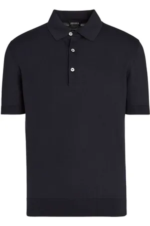 Ermenegildo Zegna Polo con dettaglio a coste