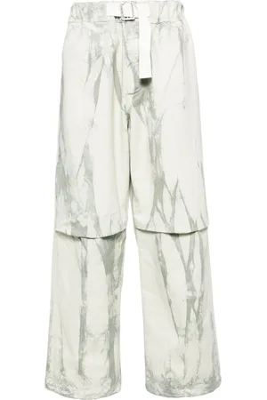 DARKPARK Pantaloni dritti con fantasia tie-dye