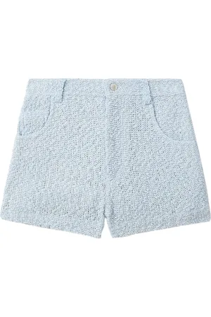 IRO Shorts a vita alta in tweed