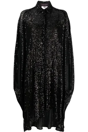 TALBOT RUNHOF Chemisier con paillettes