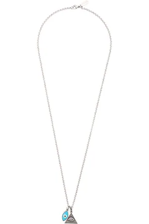 Nialaya Collana con pendente occhio di Ra ed Evil Eye