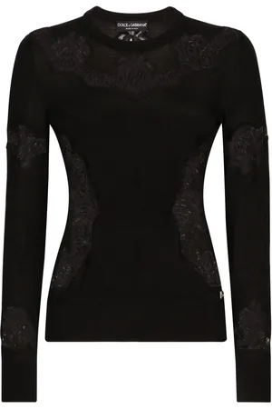 Dolce & Gabbana Maglione girocollo con ricamo