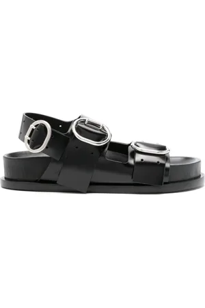Jil Sander Sandali con doppia fibbia
