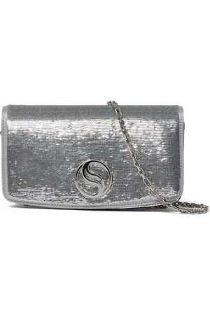 Stella McCartney Borsa a tracolla S-Wave con paillettes