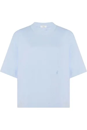 ROSETTA GETTY T-shirt con ricamo x Violet Getty