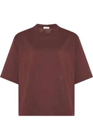 ROSETTA GETTY T-shirt crop x Violet Getty