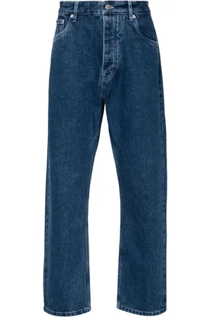 STUDIO NICHOLSON Jeans dritti a vita bassa