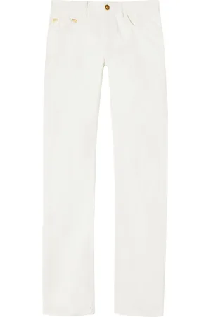 Palm Angels Jeans dritti con monogramma