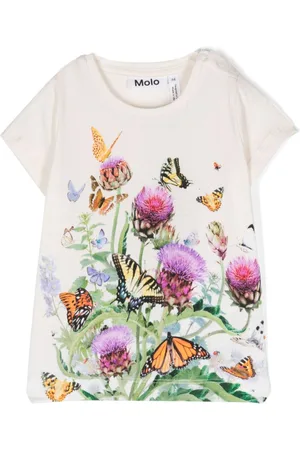 Molo T-shirt con stampa vegetale
