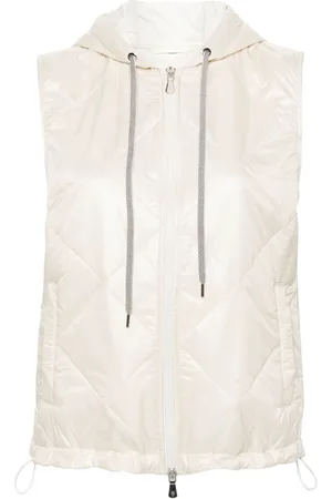 ELEVENTY Gilet imbottito con cappuccio