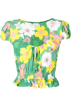FAITHFULL THE BRAND Blusa Las Oslas a fiori