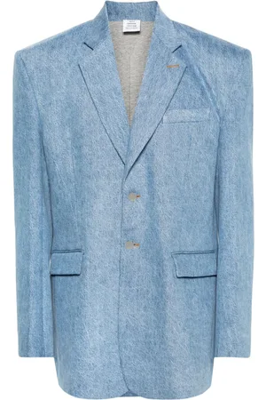 Vetements Blazer denim monopetto