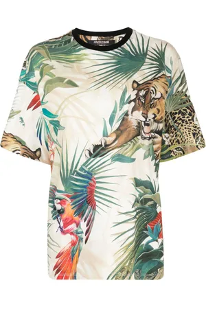 Roberto Cavalli T-shirt con stampa