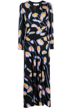 Diane von Furstenberg Abito lungo a fiori Landira