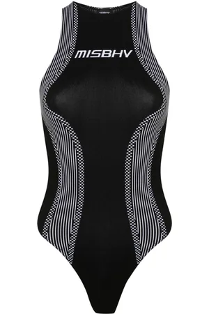 MISBHV Body con logo jacquard