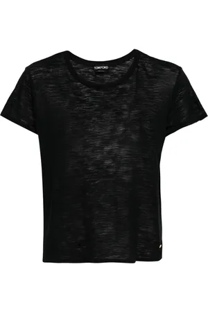 Tom Ford T-shirt con placca logo