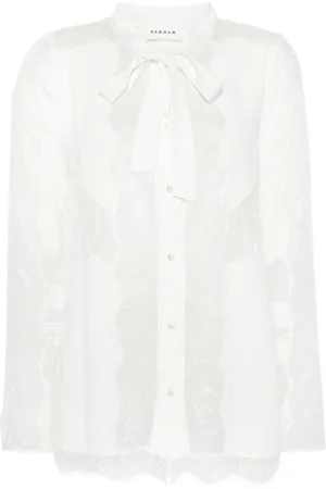 P.A.R.O.S.H. Camicia semi trasparente