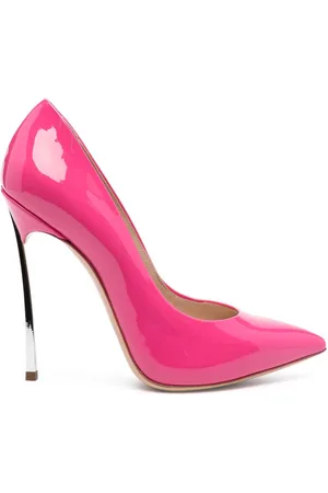 Casadei Pumps Blade in pelle verniciata 120mm