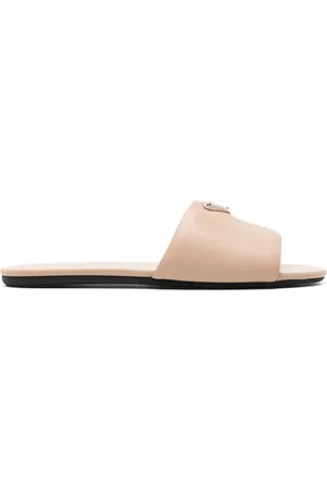 Prada Slippers con logo a triangolo