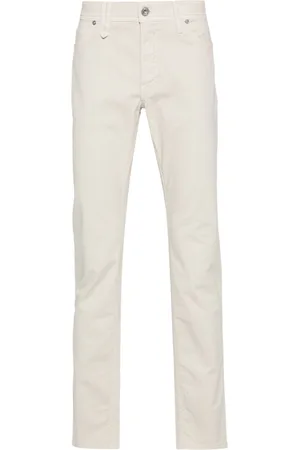 BRIONI Jeans dritti Chamonix a vita media