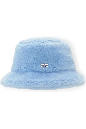 Ganni Cappello bucket con placca logo
