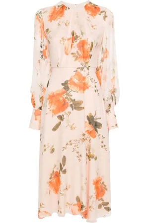 Erdem Abito midi a fiori