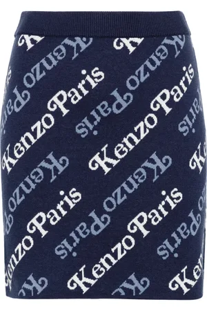 Kenzo Minigonna con intarsio