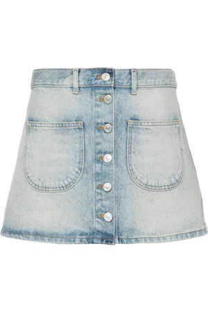 Courrèges Minigonna denim