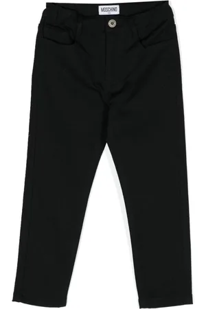 Moschino Jeans dritti con ricamo