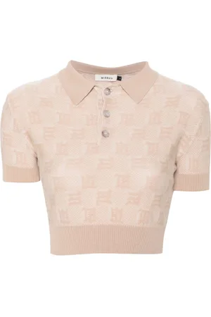 MISBHV Polo con monogramma jacquard