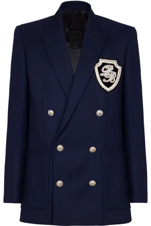 Balmain Blazer con monogramma