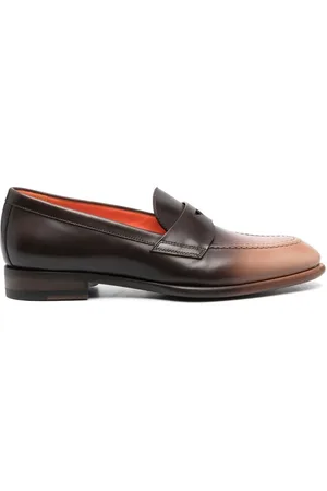 santoni Mocassini con effetto sfumato