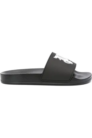 Palm Angels Sandali slides con monogramma