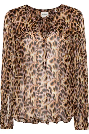 Marant Etoile Blusa Daytonea con stampa astratta