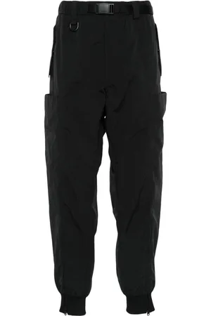 Y-3 Pantaloni sportivi con effetto stropicciato