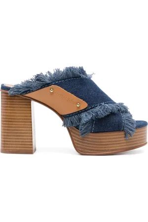 See by Chloé Mules Schuhe con plateau 100mm