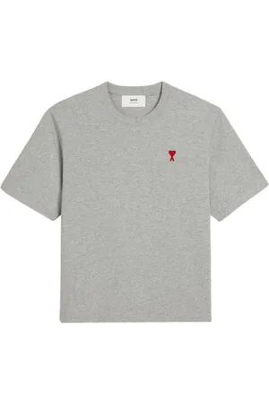 Ami T-shirt con ricamo Ami de Coeur