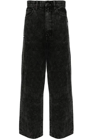 Izzue Jeans dritti con lavaggio acido