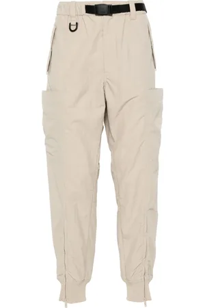 Y-3 Pantaloni sportivi con effetto stropicciato