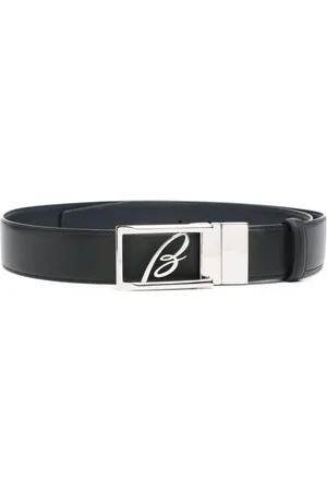 BRIONI Cintura reversibile con fibbia logo