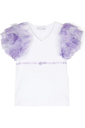 MONNALISA T-shirt con scollo a V